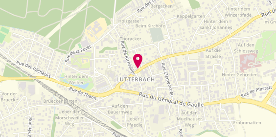 Plan de Bottra, 31 Rue Aristide Briand, 68460 Lutterbach