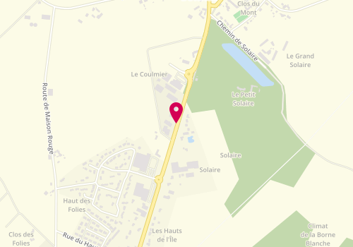 Plan de Mcdonald's, Lieu-Dit le Coulmier Route Sully, 45460 Bonnée