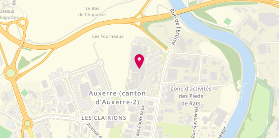 Plan de La Croquerie, avenue Haussmann, 89000 Auxerre