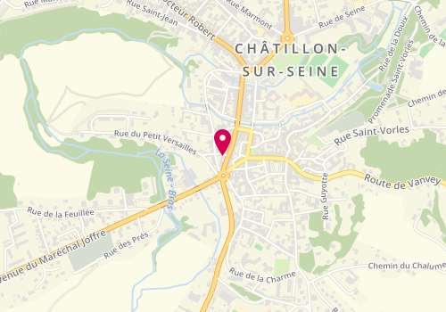 Plan de Sultan Kebab, 54 Rue Ma de Lattre de Tassigny, 21400 Châtillon-sur-Seine