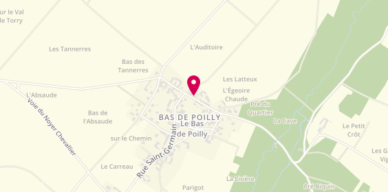 Plan de Mayday Resto, 9 Grande Rue, 89110 Poilly-sur-Tholon