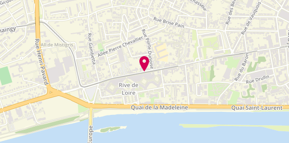 Plan de L'Atelier du Burger - Orléans madeleine, en Face de l'Arrêt du Tramway « Porte Dunoise »
103 Bis Rue du Faubourg Madeleine, 45000 Orléans