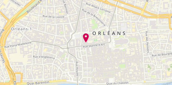 Plan de O Tacos, 48 Rue Sainte-Catherine, 45000 Orléans