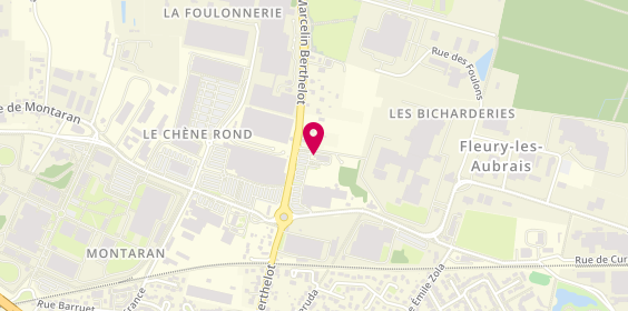 Plan de Mcdonald's, 330, Rue Marcelin Berthelot Zone Aménagement de l'Orée de la Forêt - Centre Commercial E.leclerc, 45400 Fleury-les-Aubrais