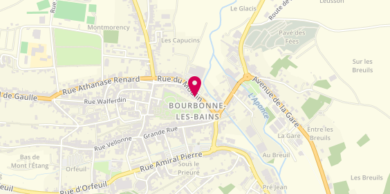 Plan de Délice Anatolie, 54 Rue du Moulin, 52400 Bourbonne-les-Bains