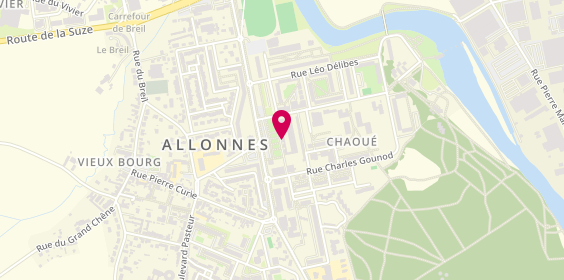 Plan de L'Allonnaise, 19 place du Mail, 72700 Allonnes