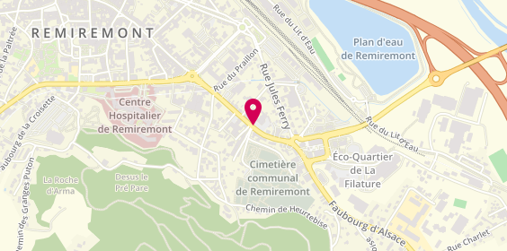Plan de Le 120, 13 Bis Rue du General Leclerc, 88200 Remiremont