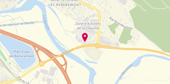 Plan de McDonald's, Rue des Pêcheurs, 88200 Saint-Étienne-lès-Remiremont