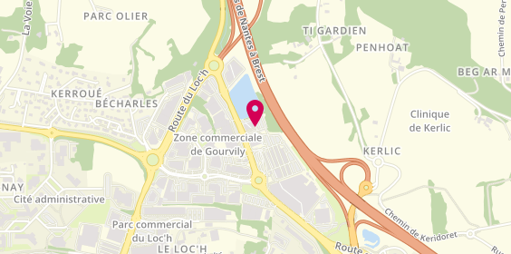 Plan de Flunch, Route de Brest, 166 Centre Commercial Leclerc Zone De
Av. De Gourvily, 29000 Quimper