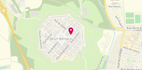 Plan de Carrefour City, 10 Place d'Armes, 68600 Neuf-Brisach