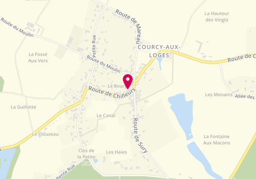 Plan de Crêpe Ny, 2 Route de Chilleurs, 45300 Courcy-aux-Loges