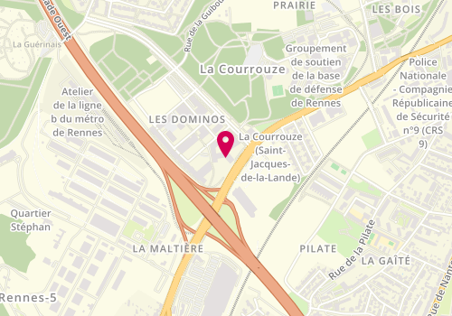 Plan de Les Goulus - le Khap, 1 Bis Rue Louis Braille, 35136 Saint-Jacques-de-la-Lande