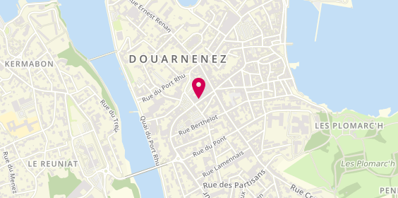 Plan de O Nul Par Ailleurs, 12 Rue Duguay Trouin, 29100 Douarnenez