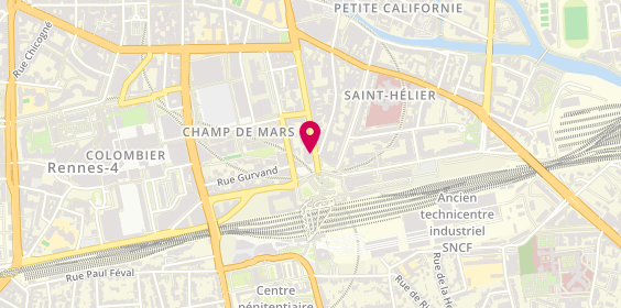 Plan de Les Saveurs de Joseph, 30 Bis avenue Jean Janvier, 35000 Rennes