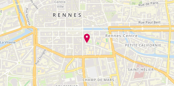 Plan de Eurasie, 33 Rue Vasselot, 35000 Rennes