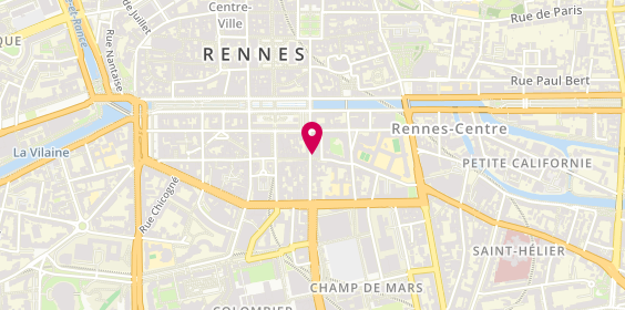 Plan de King Kebab, 15 Rue Maréchal Joffre, 35000 Rennes