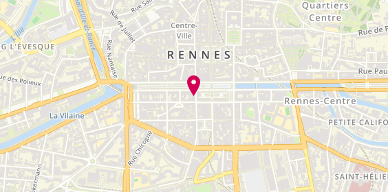 Plan de Le Metropolitain, 4 Rue de Nemours, 35000 Rennes