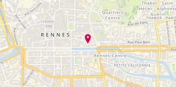 Plan de Toast it | Street-food | Tartines - Sandwichs - French Toast, 3 Rue des Francs Bourgeois, 35000 Rennes