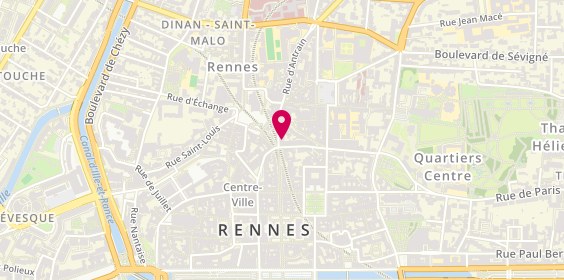 Plan de Royal Kebab, 2 Rue de la Motte Fablet, 35000 Rennes