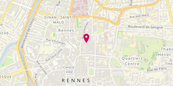 Plan de Kôlochô, 8 Rue Saint-Melaine, 35000 Rennes