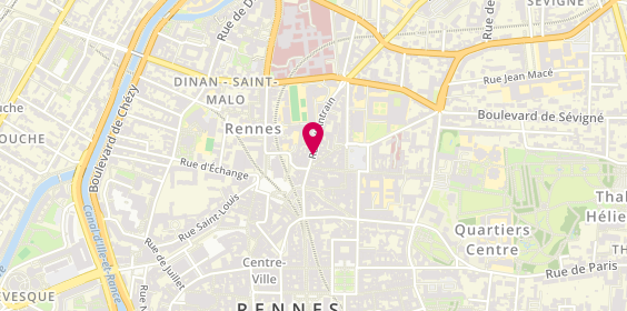 Plan de Le Coucou Rennais, 20 Rue d'Antrain, 35000 Rennes