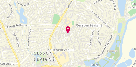 Plan de Cesson Food, 50 Rue de Belle Épine, 35510 Cesson-Sévigné