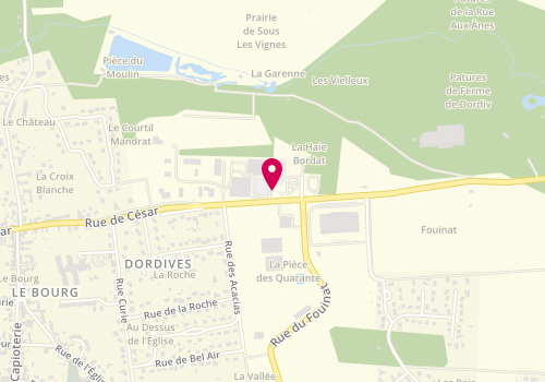Plan de Le Kiosque à Pizzas, Parking Intermarché
Route de Château-Landon, 45680 Dordives