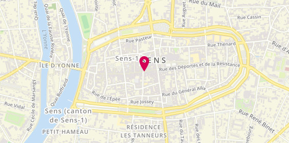Plan de BAGELSTEIN • Bagels & Coffee shop, 101 Grande Rue, 89100 Sens