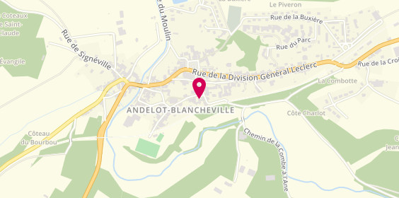 Plan de Food Truck Chez Les Desch, Pl. Cantarel, 52700 Andelot-Blancheville