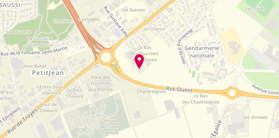 Plan de La Criée, 89 Route d'Auxerre, 10120 Saint-André-les-Vergers
