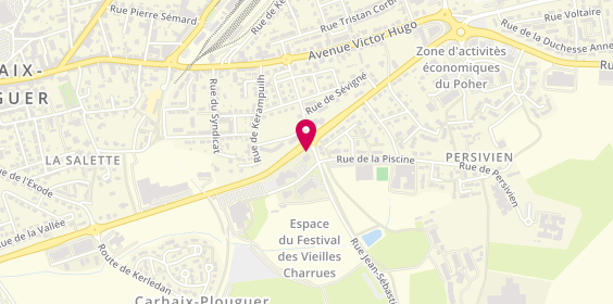 Plan de Ty Gourmand, Rue Jean Monnet, 29270 Carhaix-Plouguer
