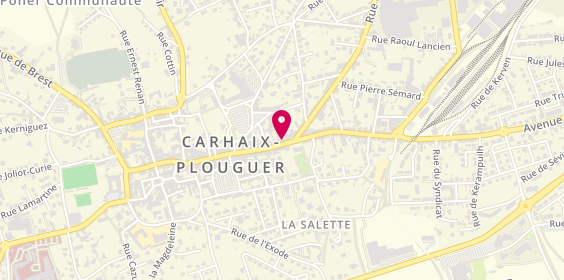 Plan de Bosphore Kebab, 31 Rue des Martyrs, 29270 Carhaix-Plouguer