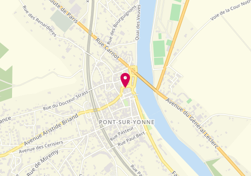Plan de Restaurant Kebab 89, 2 Rue Carnot, 89140 Pont-sur-Yonne