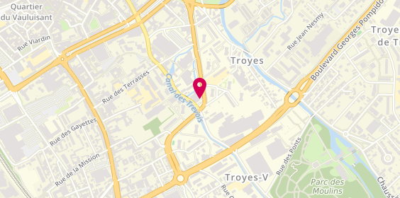 Plan de Carrefour Express, 28-30 Boulevard Jules Guesde, 10000 Troyes