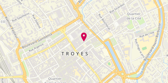 Plan de Subway, 42 Rue Georges Clemenceau, 10000 Troyes