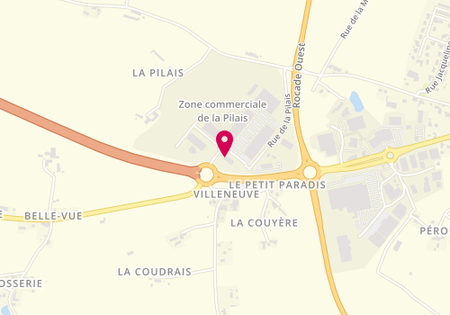 Plan de Mc Donald's, Zone Aménagement De
La Pilais, 35133 Lécousse