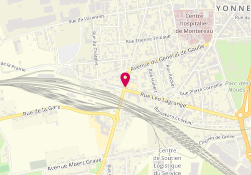 Plan de Right way, 58 Rue Léo Lagrange, 77130 Montereau-Fault-Yonne