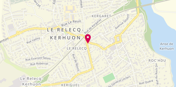 Plan de Aux Delicieux Kebab, 6 Rue Victor Hugo, 29480 Le Relecq-Kerhuon