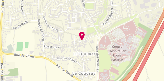Plan de Mcdonald's, le Forum du Coudray- Route Nationale 154
Lieu-Dit Les Chaises, 28630 Le Coudray