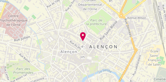 Plan de Why Not, 29 Cr Clémenceau, 61000 Alençon