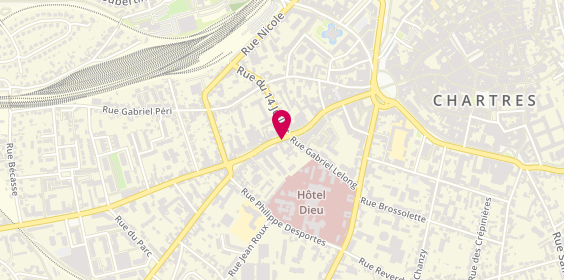 Plan de Le Comptoir de Marcel, 65 Rue du Grand Faubourg, 28000 Chartres