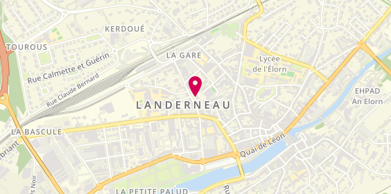 Plan de Le Jardin des Saveurs, 10 Boulevard de la Gare, 29800 Landerneau