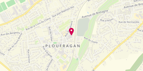 Plan de King kebab Ploufragan, 2C Rue du Calvaire, 22440 Ploufragan