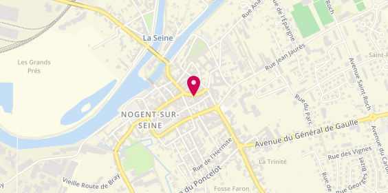 Plan de Od'lices des îles, 21 Rue de l'Hôtel Dieu, 10400 Nogent-sur-Seine