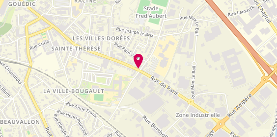 Plan de Griffon Food, 55 Rue du Docteur Rahuel, 22000 Saint-Brieuc