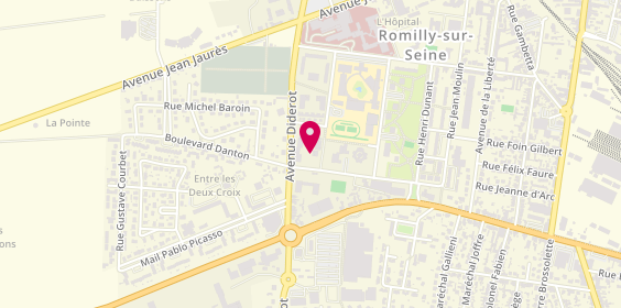Plan de Kapados, 34 Boulevard Maximilien Robespierre, 10100 Romilly-sur-Seine