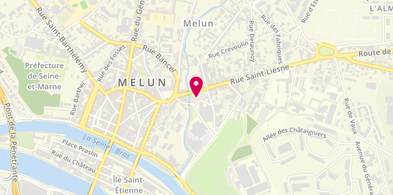 Plan de Melda, 4 Rue de L&#039;Abreuvoir, 77000 Melun