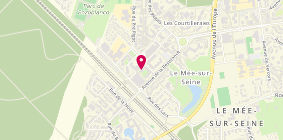 Plan de Chicken Delice, 207 avenue de la Gare, 77350 Le Mée-sur-Seine