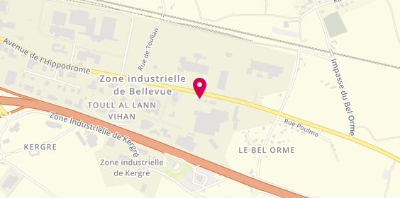 Plan de Bristro'vite, Zone Industrielle de Bellevue, 22200 Saint-Agathon