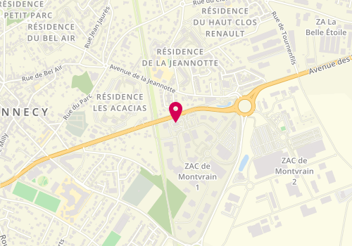 Plan de Mc Donald's, Avenue Charles de Gaulle
Zone Aménagement de Montvrain, 91540 Mennecy
